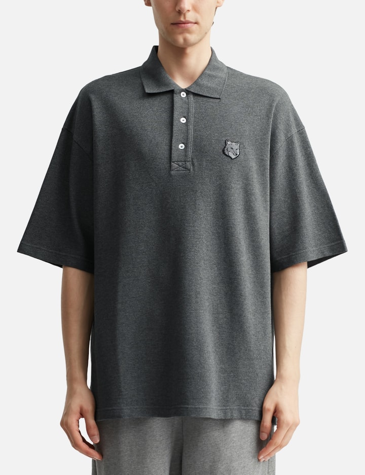 Bold Fox Head Patch Oversize Polo Placeholder Image