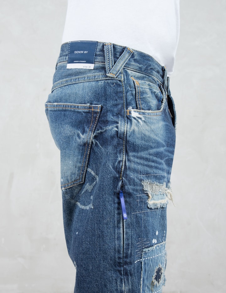 Remake Denim Short Pants Placeholder Image