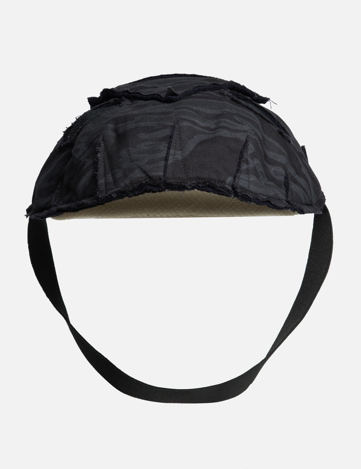 Maharishi Tigerstripe Camo E.c.w.s Cap / Mask In Black