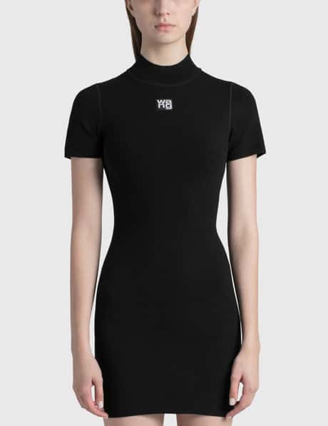 T By Alexander Wang - Bodycon Crewneck T-Shirt Dress | HBX