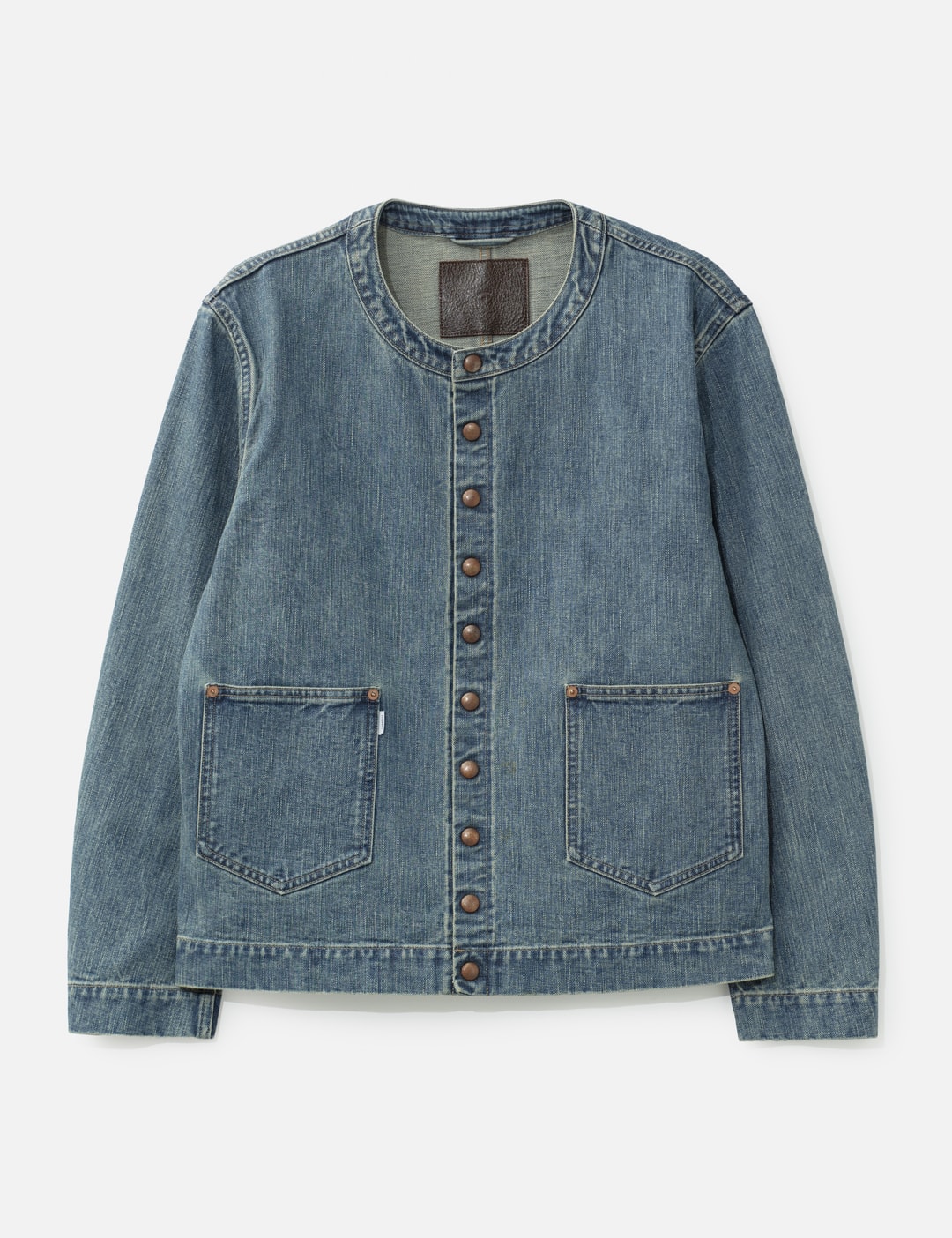 Faded Button Dneim Jacket