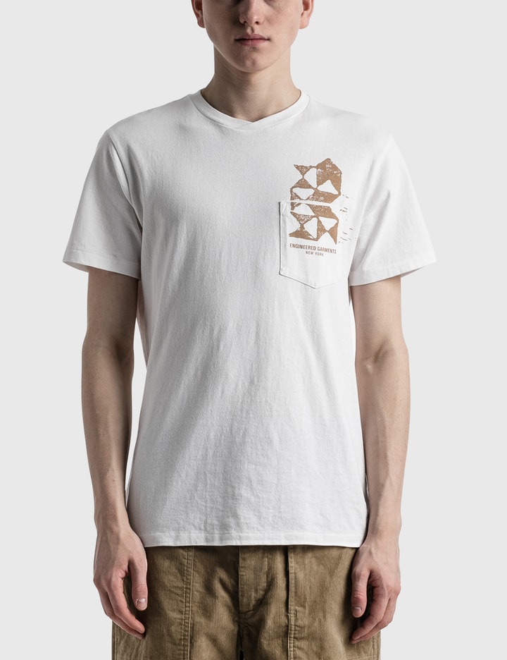 プリント クロス クルーネック Tシャツ Placeholder Image