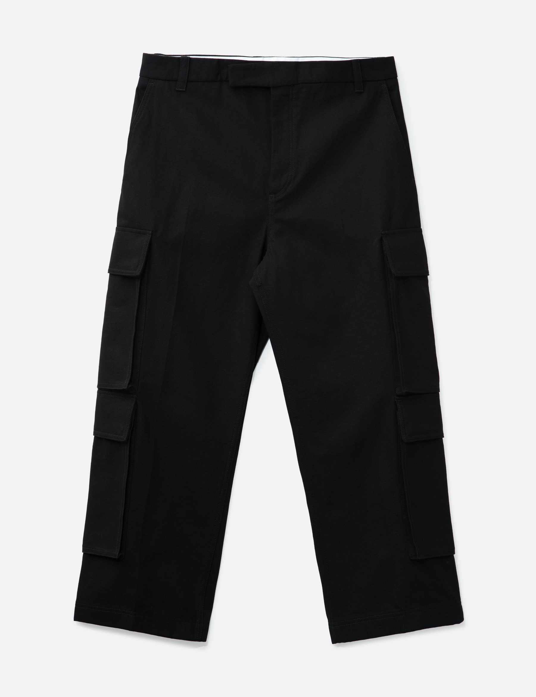 Washed Cotton Utility Chino Cargo Trouser view 16