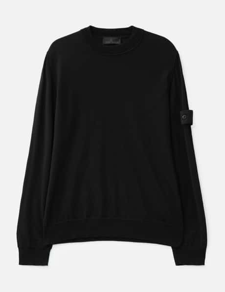 Stone Island Pure Light RWS Wool_Stone Island Ghost Knit Crewneck Jumper