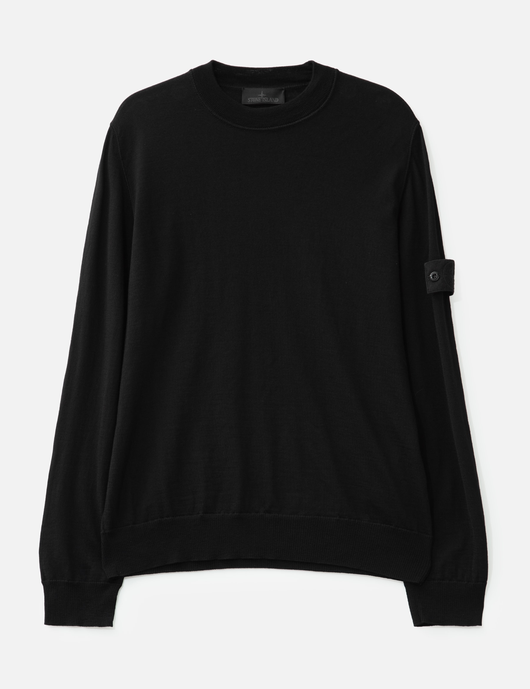 Pure Light RWS Wool_Stone Island Ghost Knit Crewneck Jumper view 16