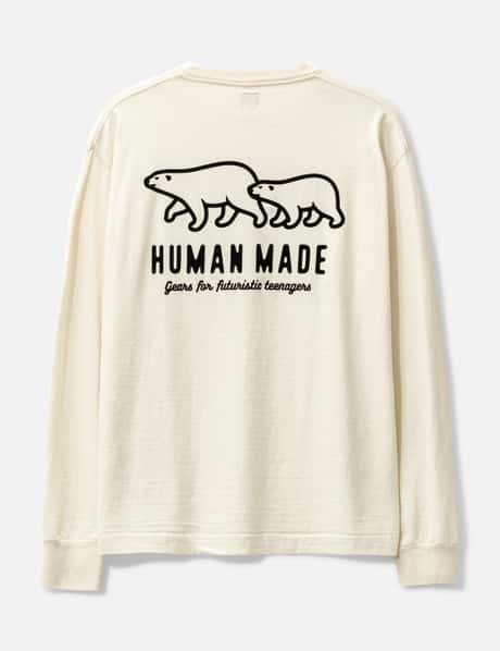 Human Made ウール ブレンド ロングスリーブ Tシャツ