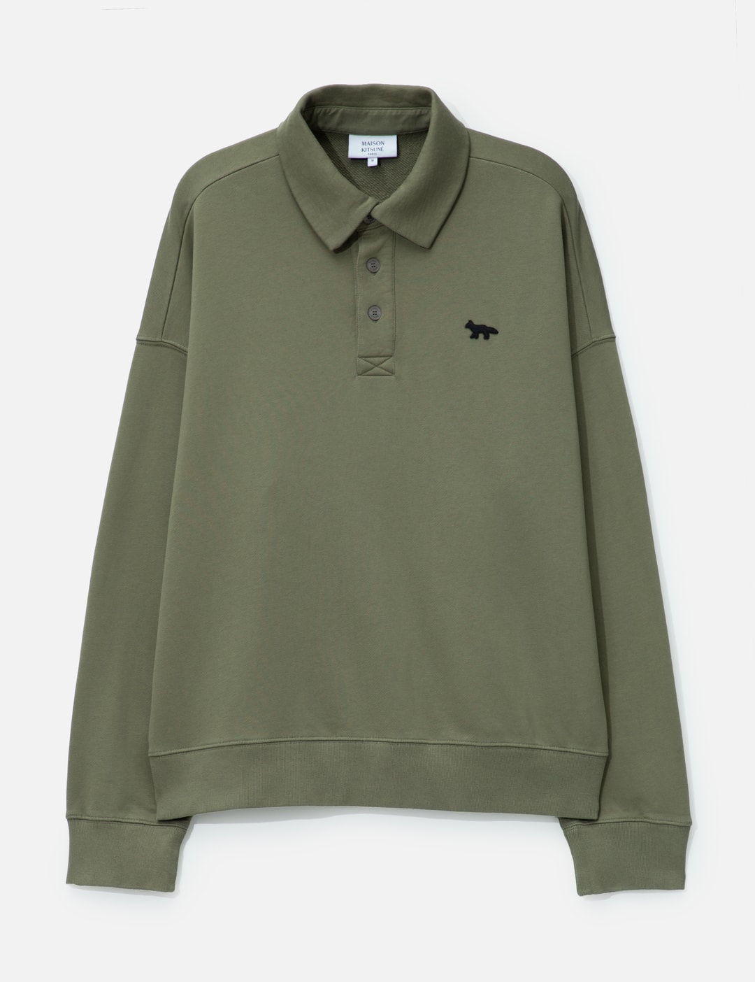 Profile Fox Oversize Polo Sweatshirt view 8