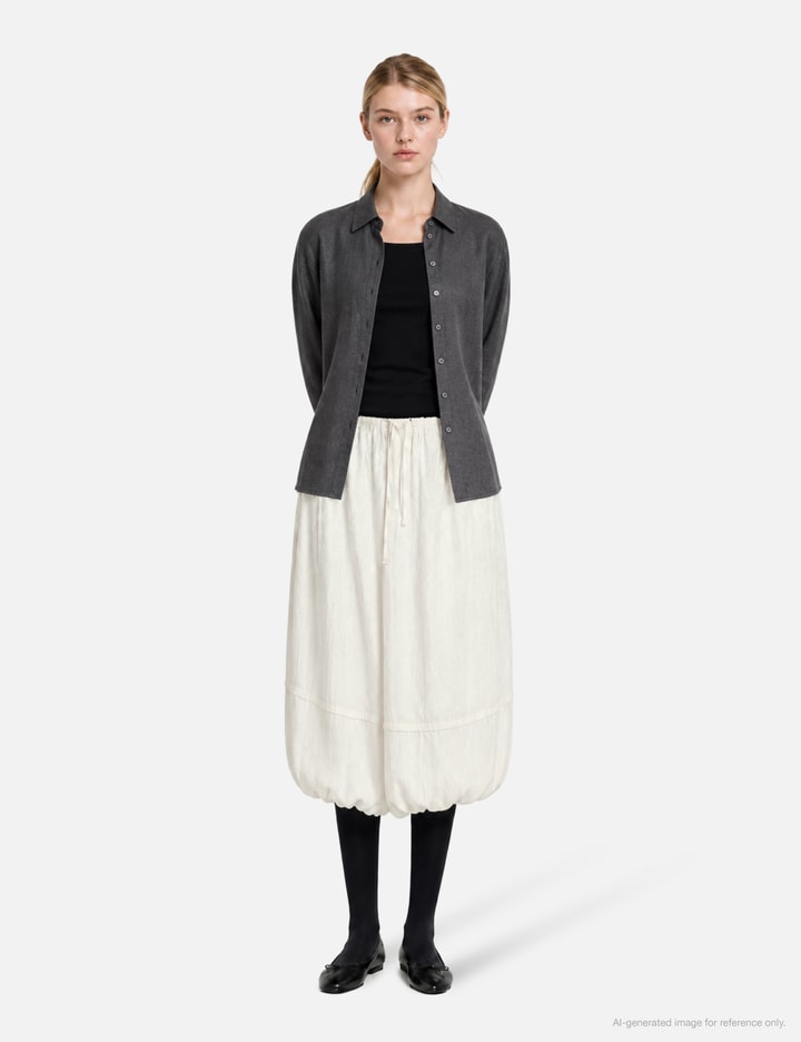 anggae Satin Skirt Pants
