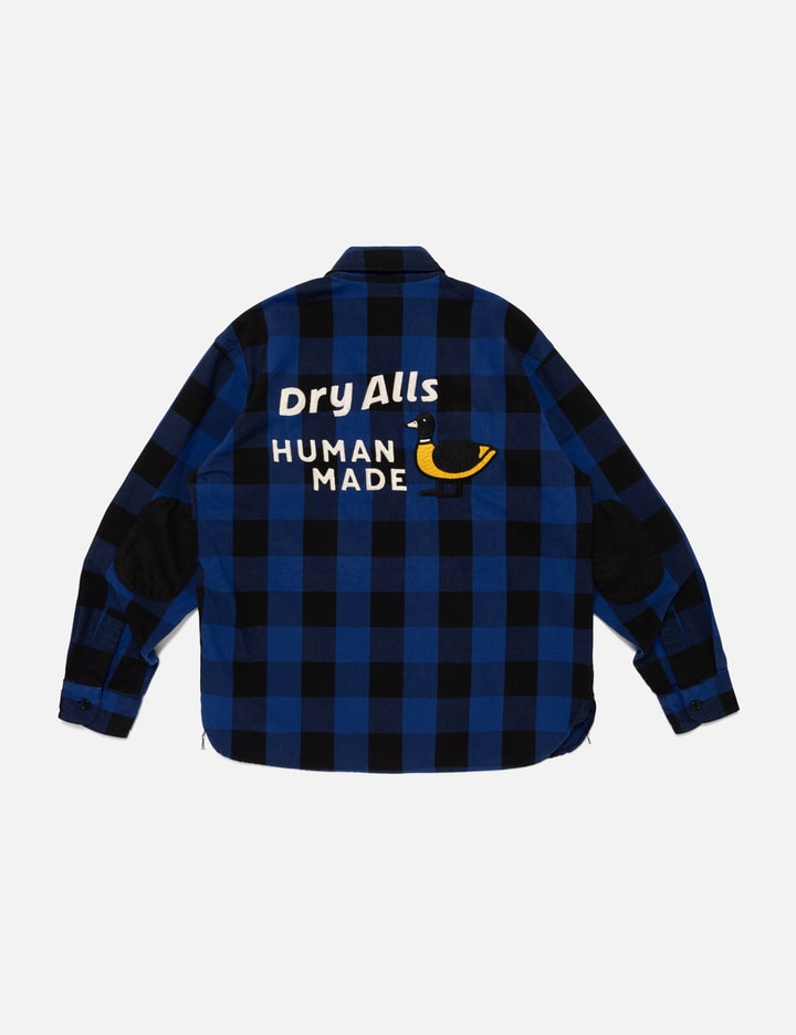 Human Made Check Half-Zip Shirt