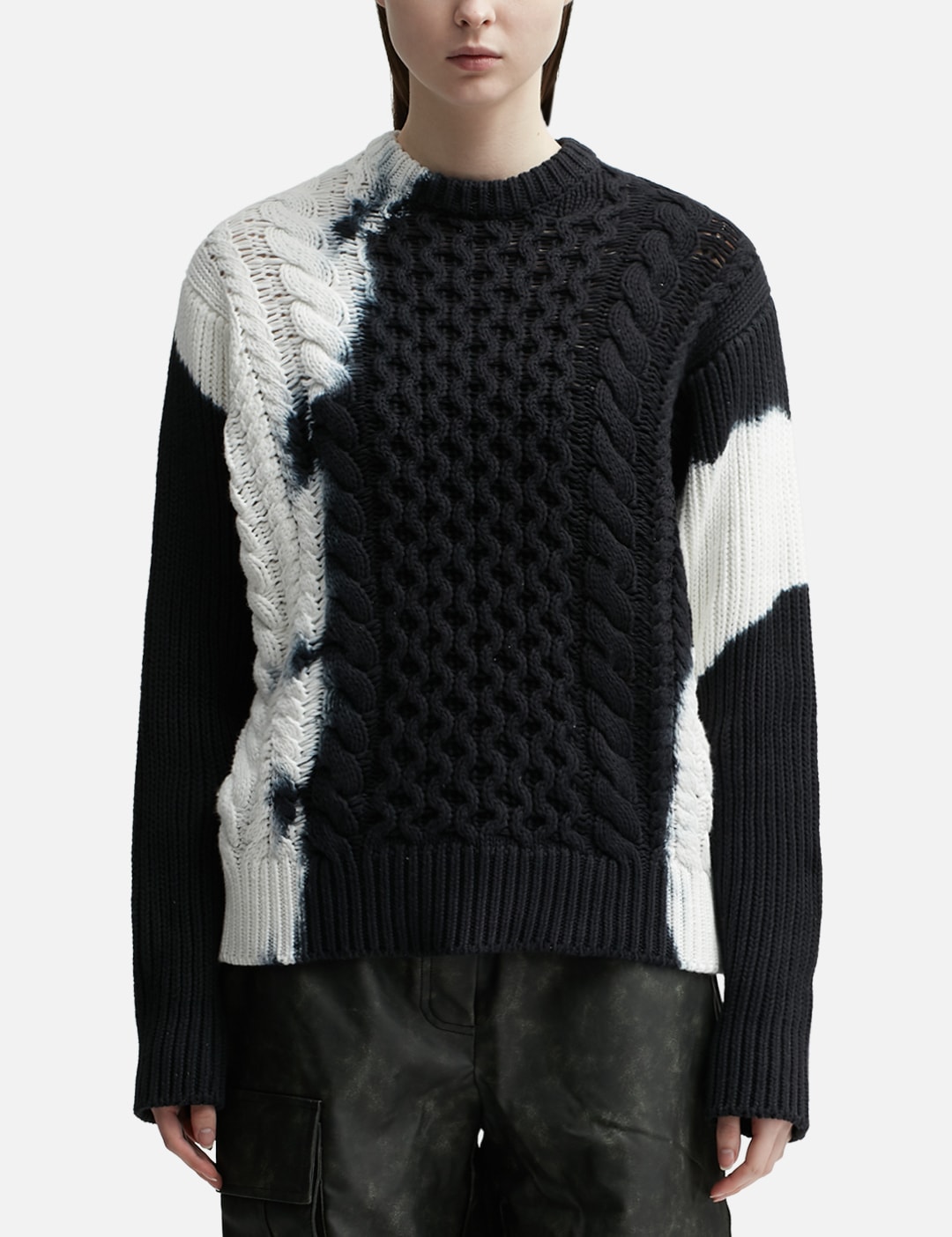Stüssy - Tie Dye Fisherman Sweater | HBX