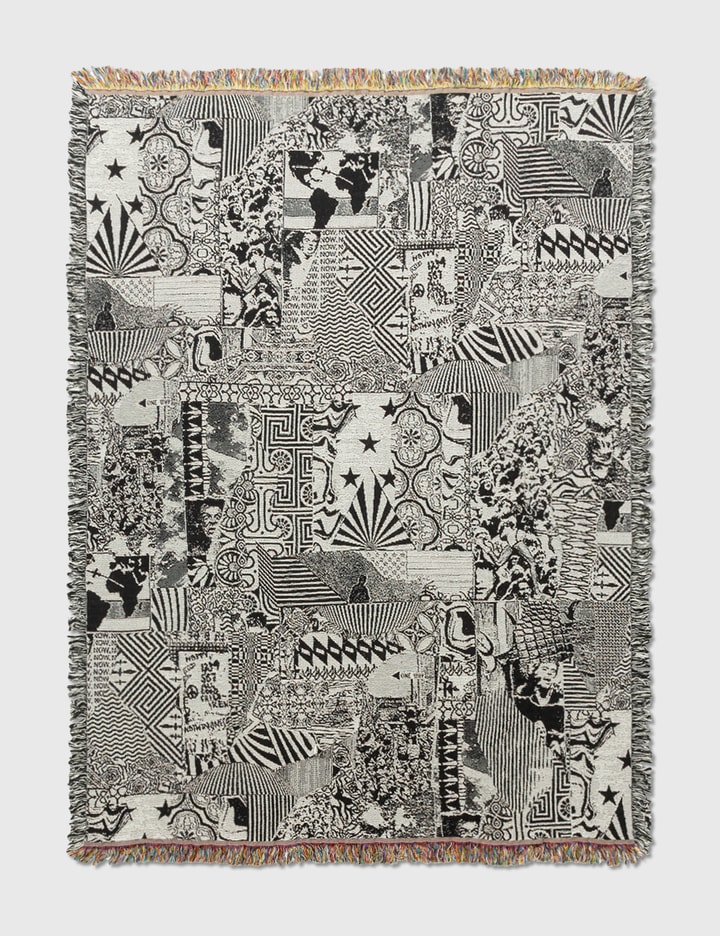 NEW COLLAGE WOVEN BLANKET Placeholder Image
