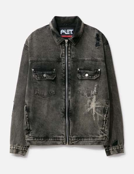 PIET PIET x Oakley Distressed Denim Jacket