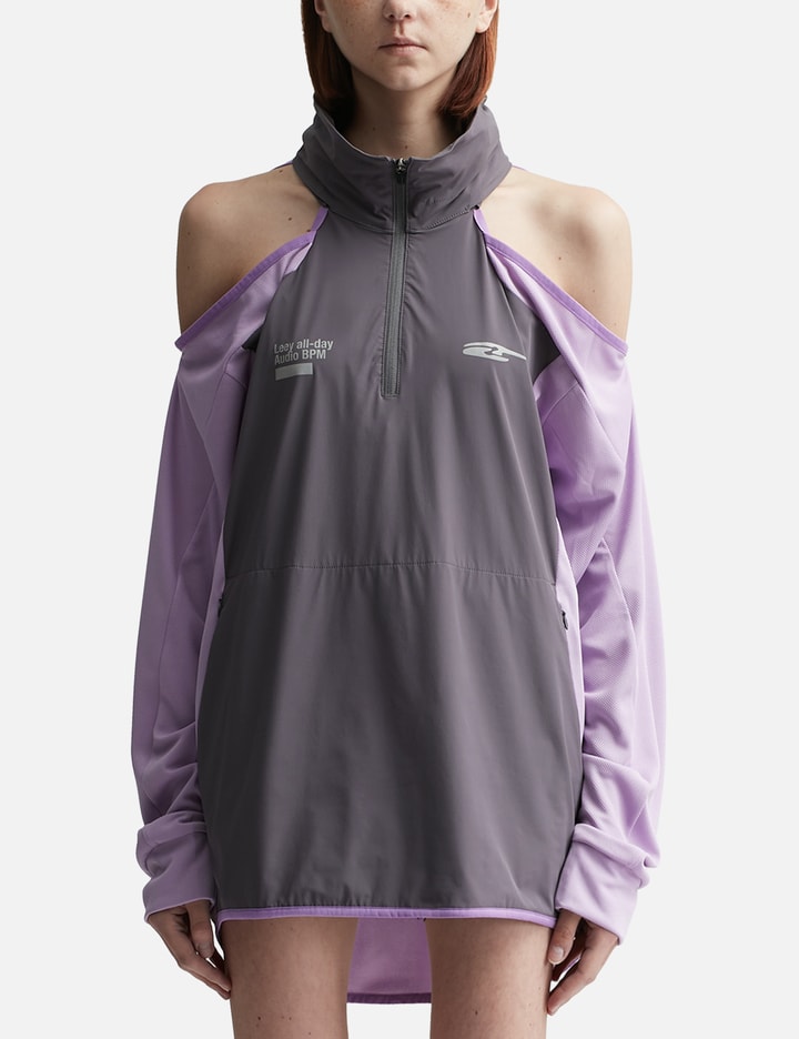 Sporty Open Shoulder Hooded Placeholder Image