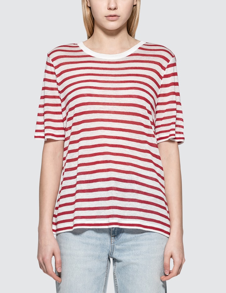 Striped Slub Jersey Classic S/S T-Shirt Placeholder Image