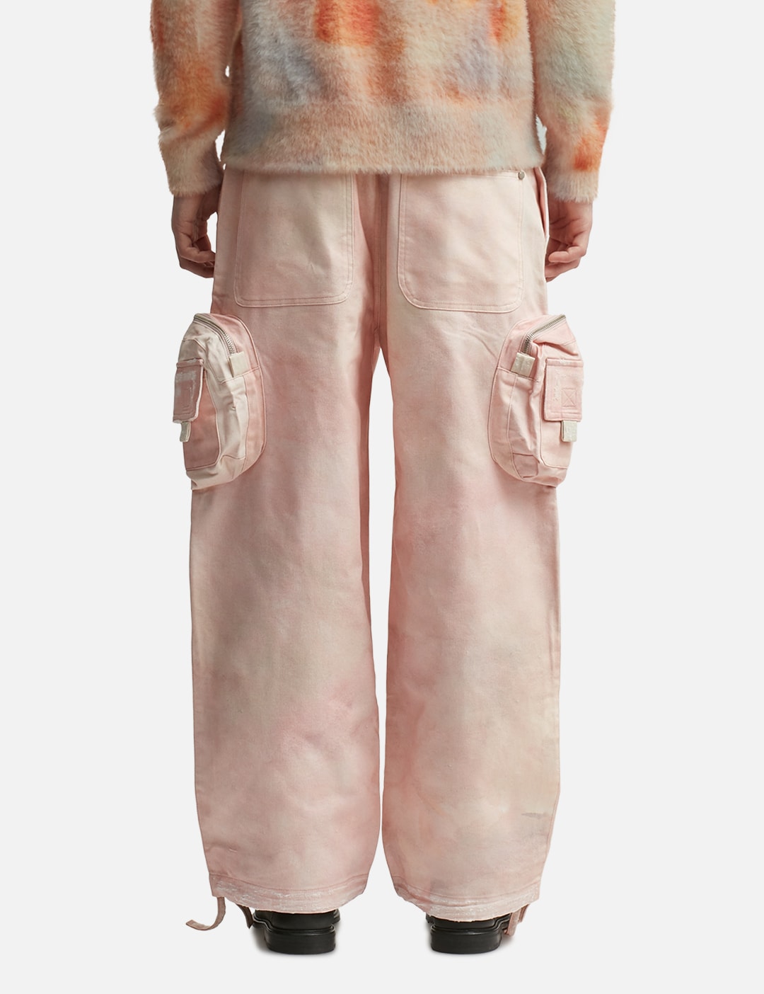X Piet Watercolour Cotton Cargo Trousers view 19