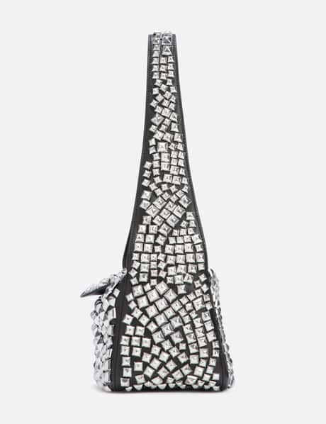 Alexander Wang - spike スタッドレザー スモールホーボーバッグ | HBX  