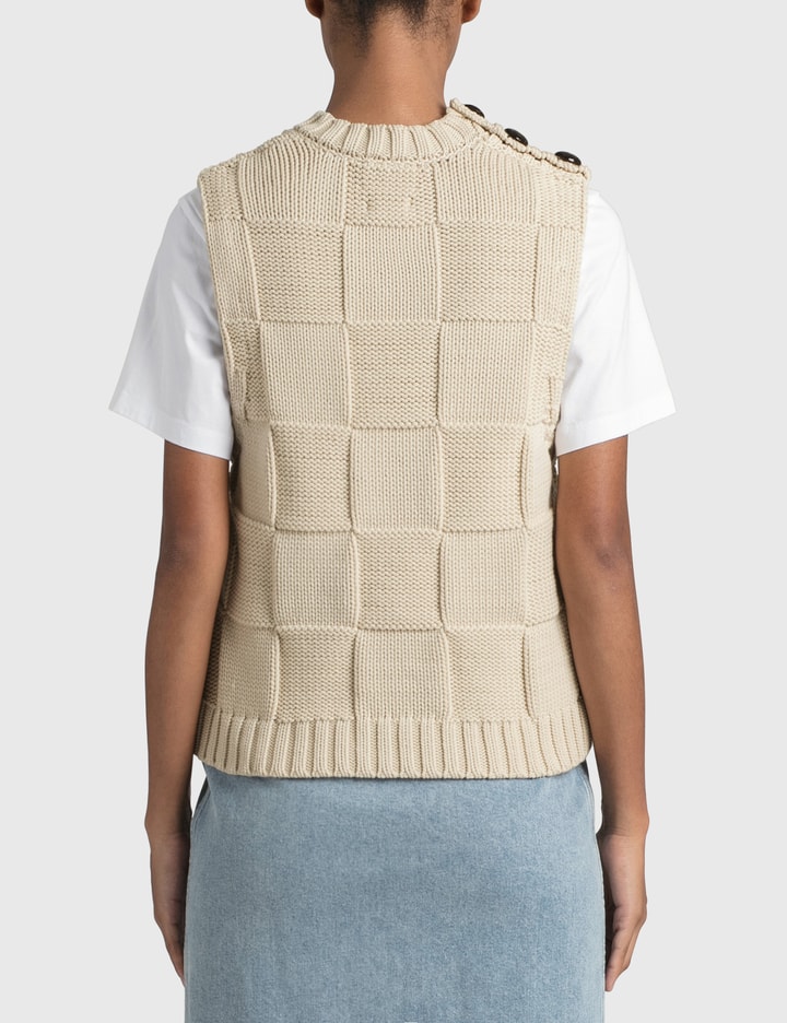 Smiley Fitted Sweater Vest Placeholder Image
