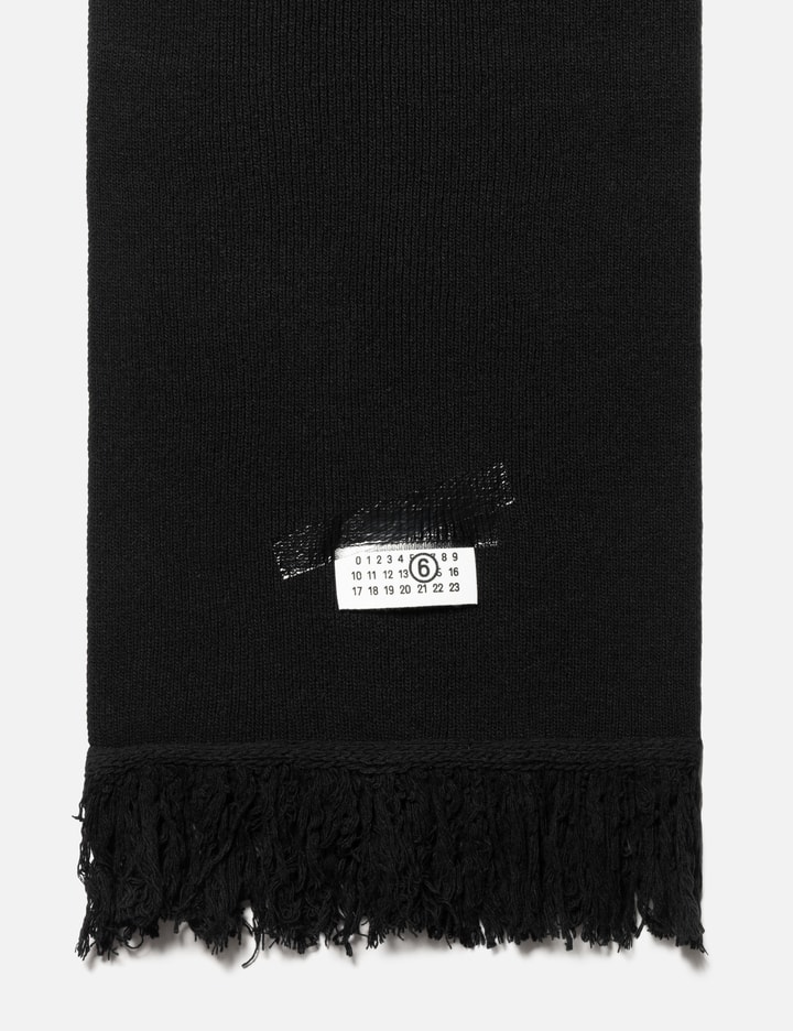 Taped Label Wool Scarf Placeholder Image