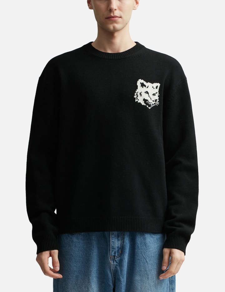 Fox Head Intarsia Comfort Jumper Placeholder Image