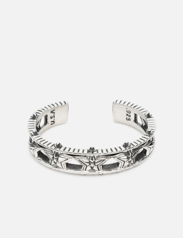 Barbed Star In Star Cuff