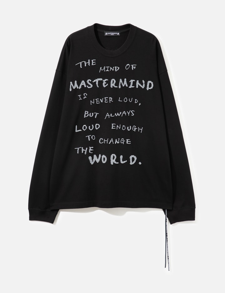 Mastermind World Boxy Decorated LS Tee