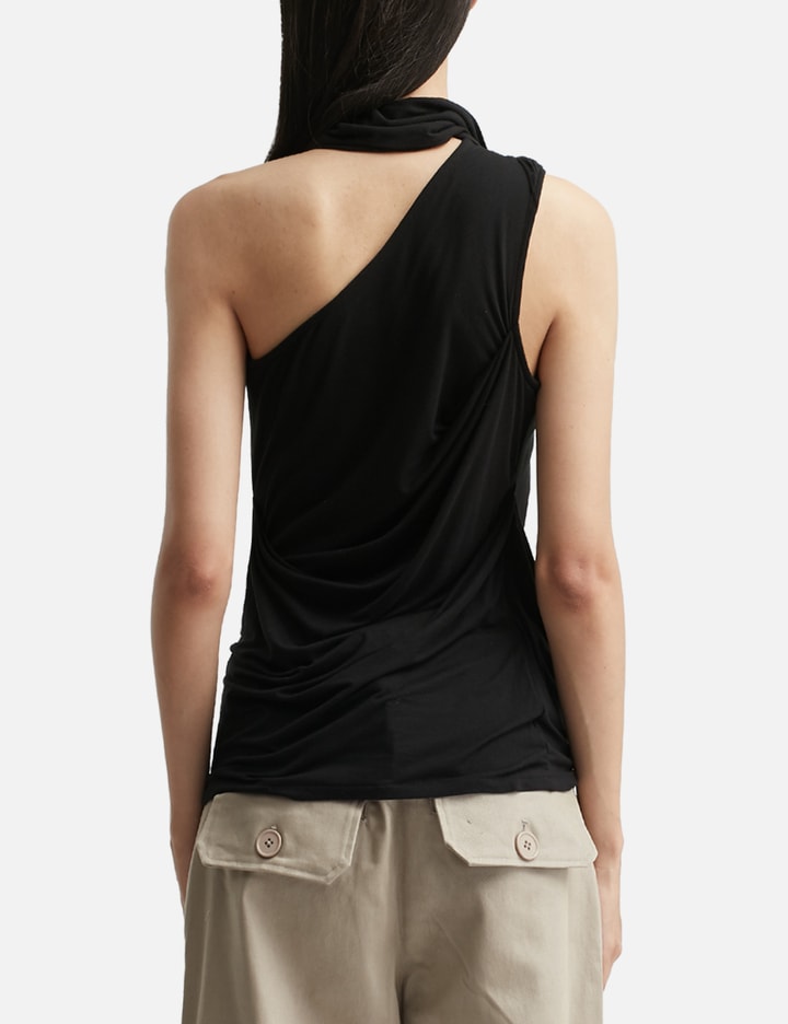 Entire Studios Sleeveless Dalters Top Soot In Black