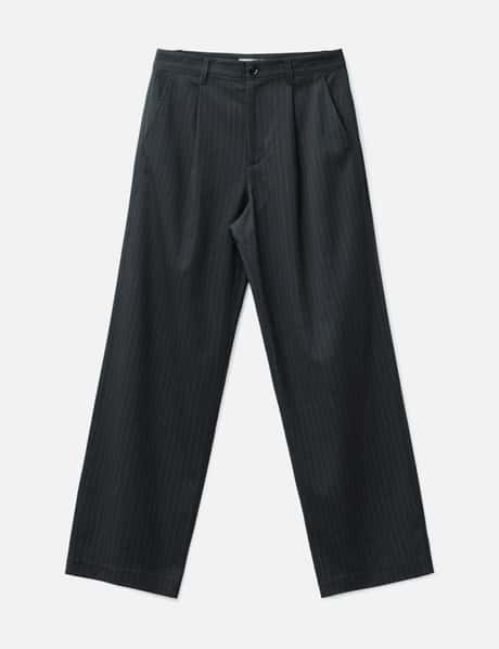 G Gentle Wide Leg Pinstripe Pants view 6