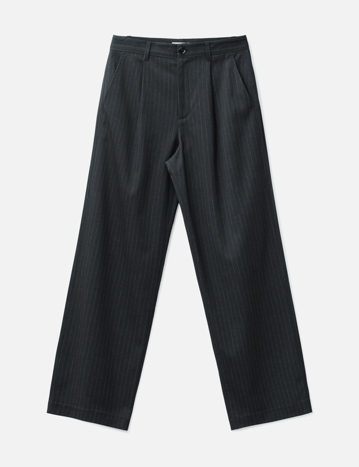 Glowny G Gentle Wide Leg Pinstripe Pants