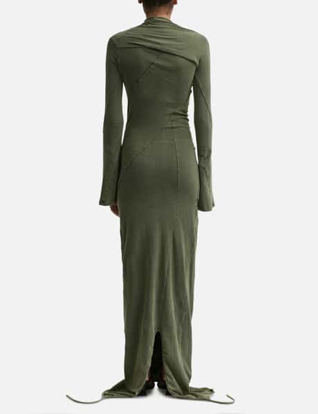 Ottolinger - Twisted Longsleeve Maxi Dress | HBX - Globally 