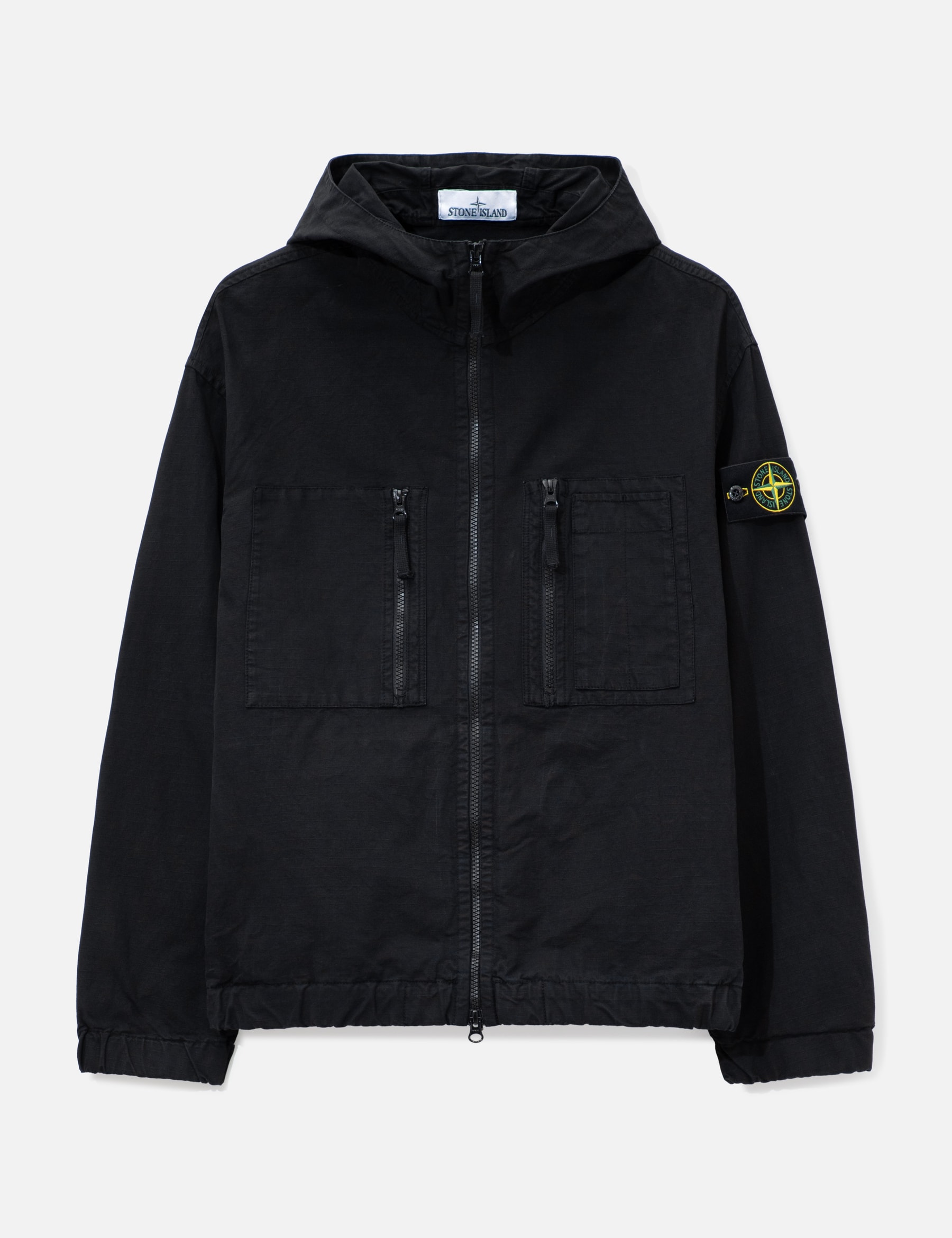 Ripstop Zip-Up Hooded Shirt view 16