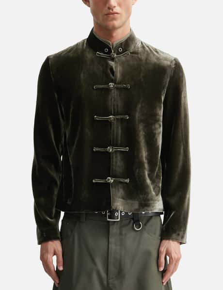 Reset Velvet Stand-Collar Jacket view 10