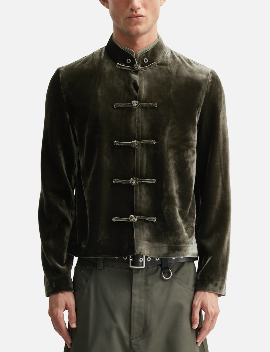 Reset Velvet Stand-Collar Jacket view 11