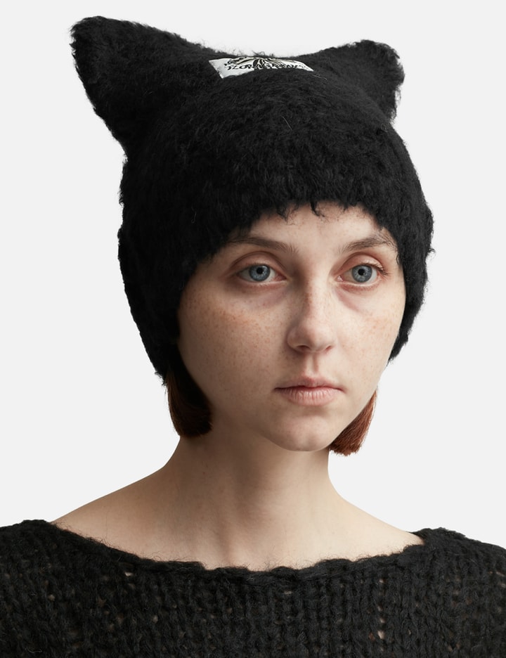 Fluffy square beanie Placeholder Image