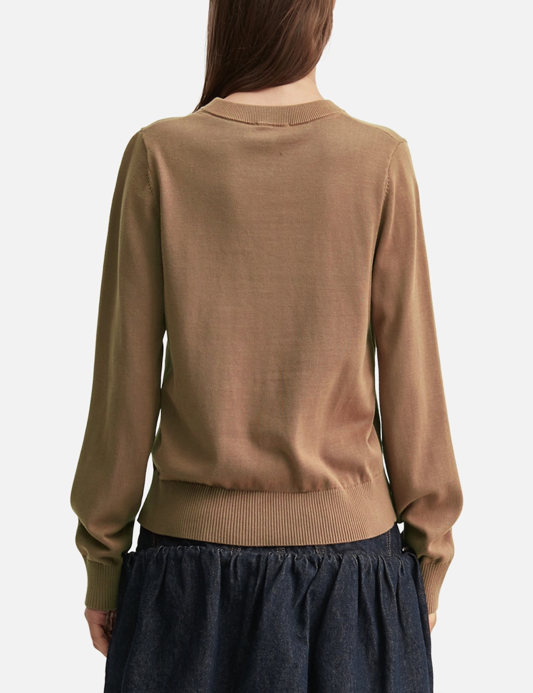 Fine Cotton Graphic Sweater Cherry view 19