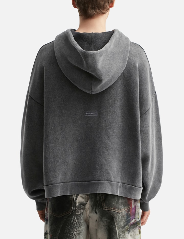Acne Studios Hooded Sweater In Gray