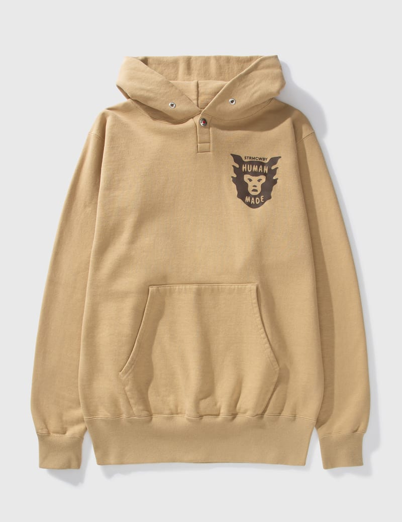 Human Made - Snap-Button Collar Hoodie 