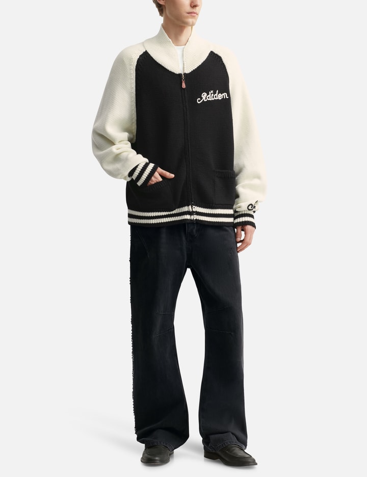 Knit Zip-Up Sweater Placeholder Image