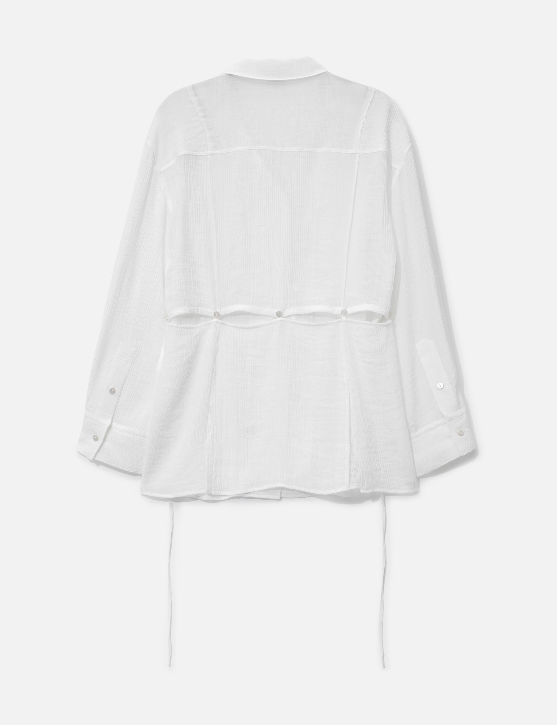 Multi-Way Apron Long Shirts view 20