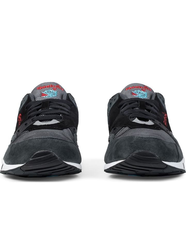 Gravel/Black/Neon Blue/Poppy Red/White Sole-Trainer Sneakers Placeholder Image