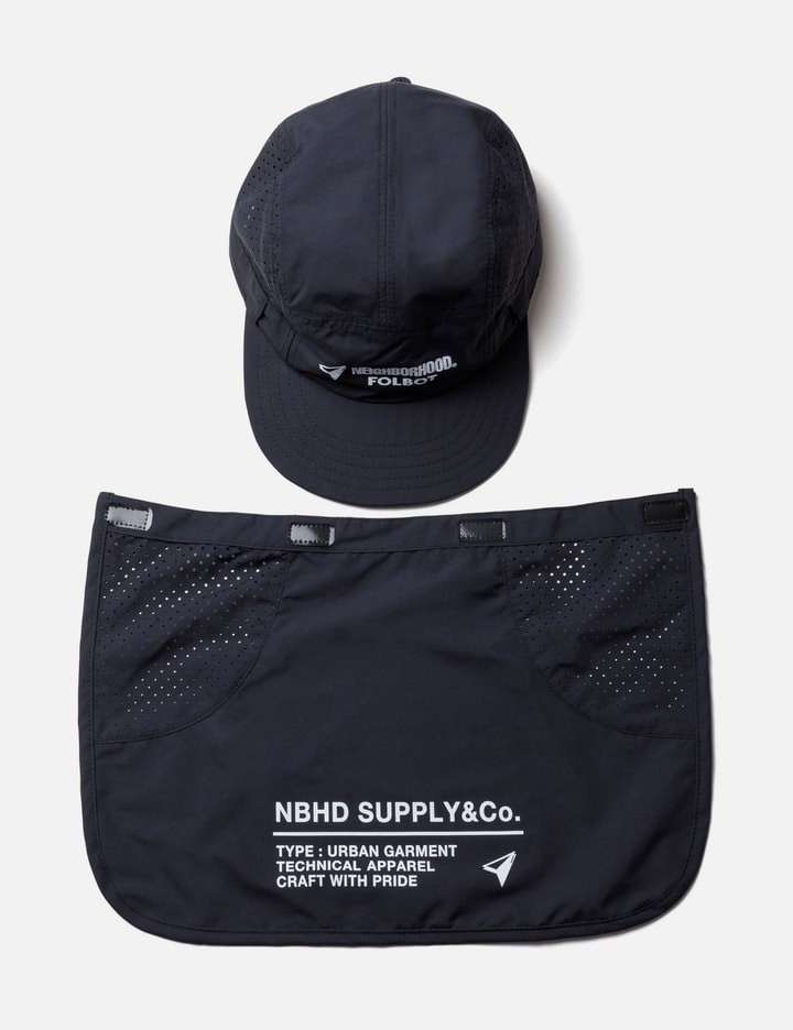 NEIGHBORHOOD NH X Folbot Sunshade Jet Cap