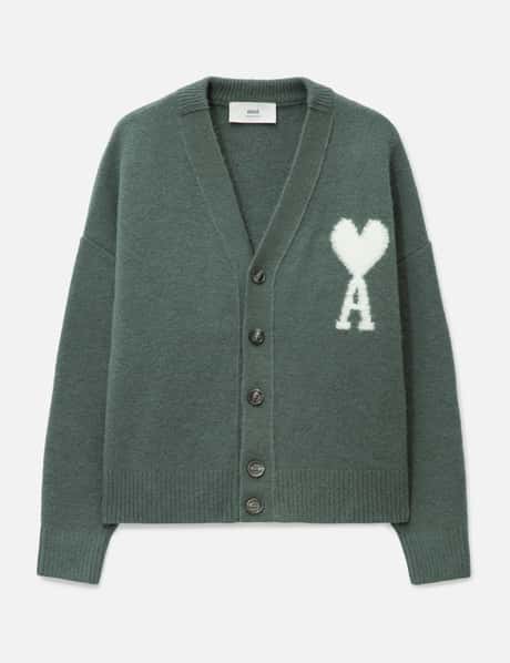 Ami Off-White Ami de Coeur Cardigan