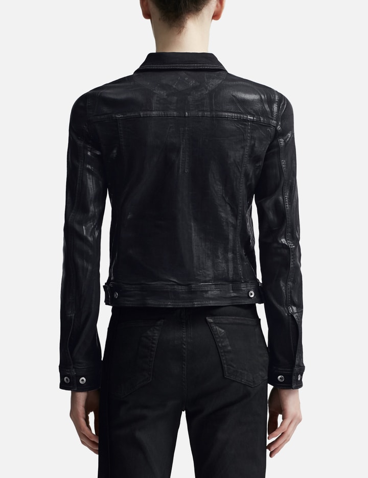 Shop Rick Owens Drkshdw Trucker Jacket In Black