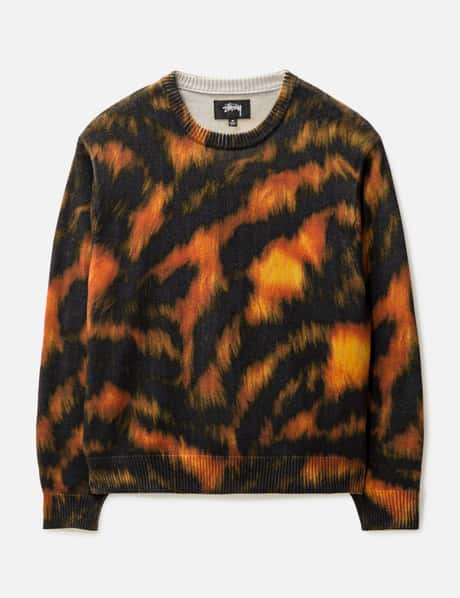 Stüssy Printed Fur Sweater
