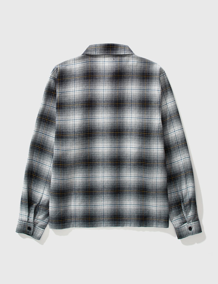 Paul Shadow Plaid Zip Shirt Placeholder Image