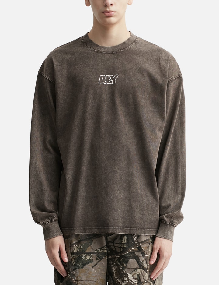 Aly "Dont Change The Vibe Black Washed" Longsleeve T-Shirt
