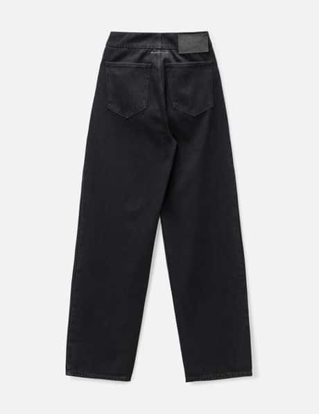 MM6 Maison Margiela - Coated Tapered Jeans | HBX - Globally