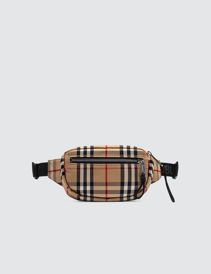 Small vintage check cannon bum bag Outlet