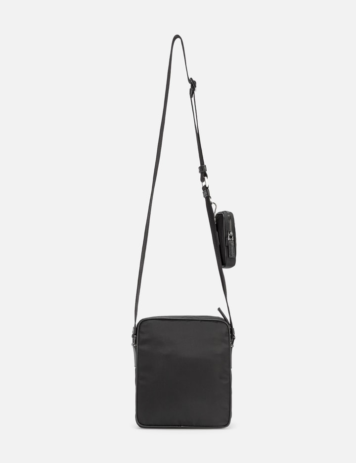 Prada Pouch Detail Messenger Bag - Black for Men