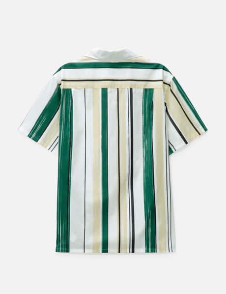 Bowling Shirt With Printed Stripes view 8