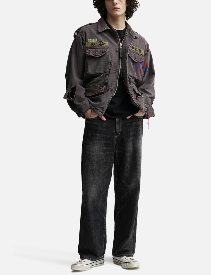 NEIGHBORHOOD - WASHED DENIM DP WIDE PANTS | HBX - Globally Curated  